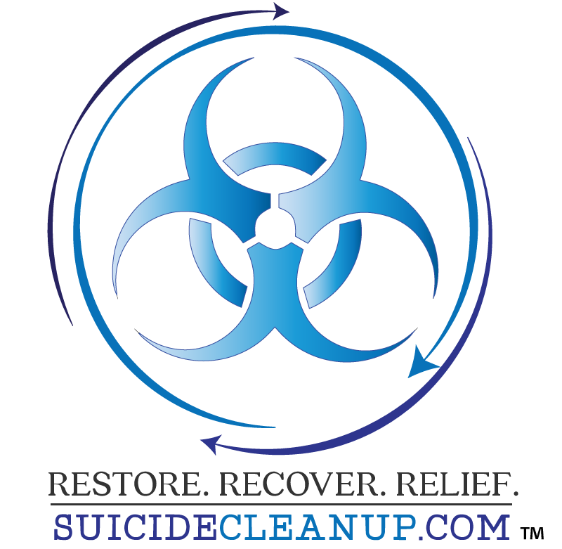 Suicide cleanup blue logo