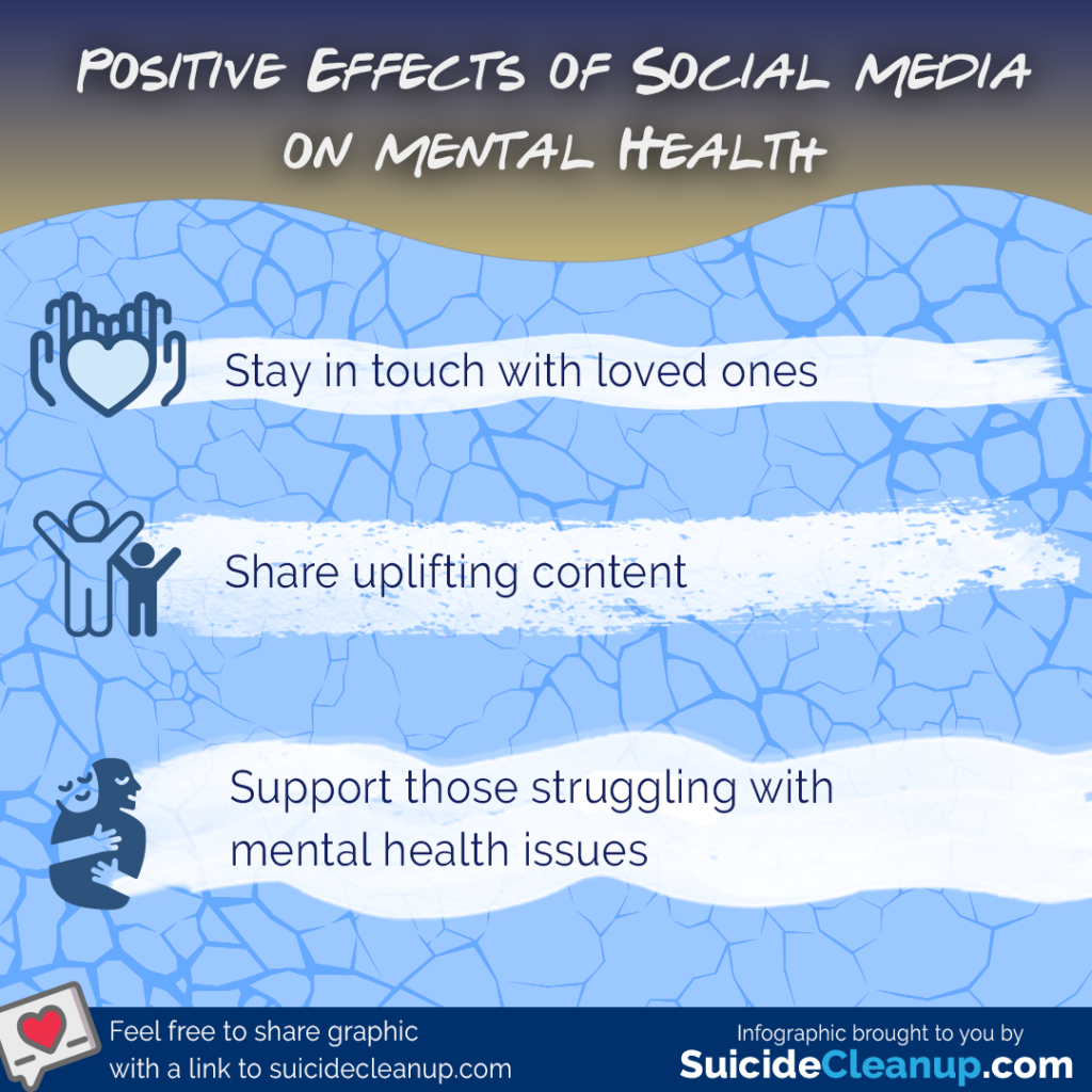 speech on social media and mental health