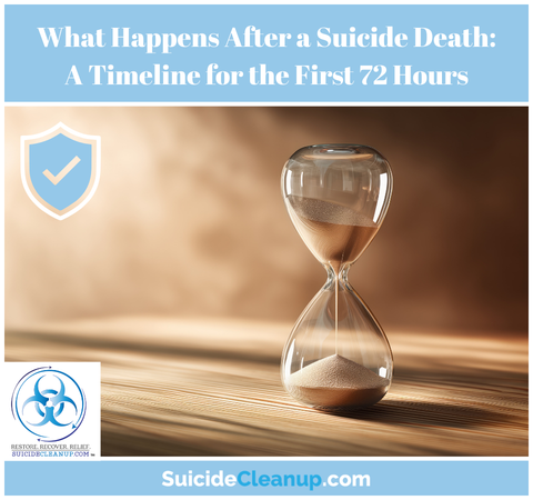 what happens after a suicide death