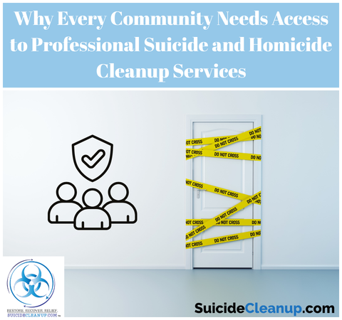 suicide and homicide cleanup