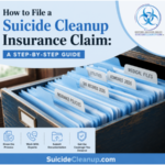 how to file a suicide cleanup insurance claim