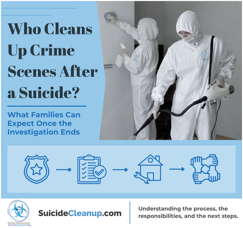 Who Cleans Up Crime Scenes After a Suicide?